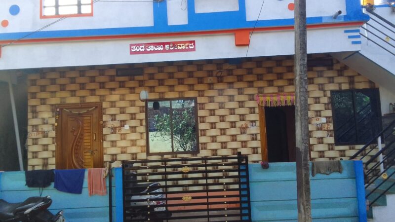 Single bedroom RCC house for rent in Sirsi