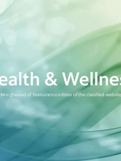 Health & Wellness