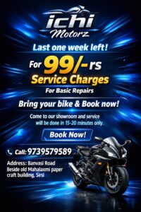 ichi Motorz bike Service @99