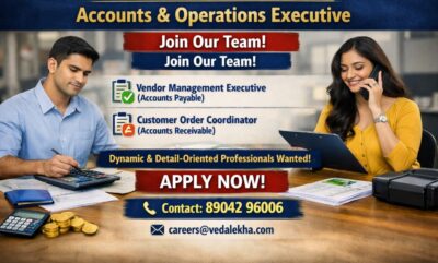 Accounts & Operations Executive Jobs