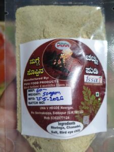 Drumstick leaves chutney powder