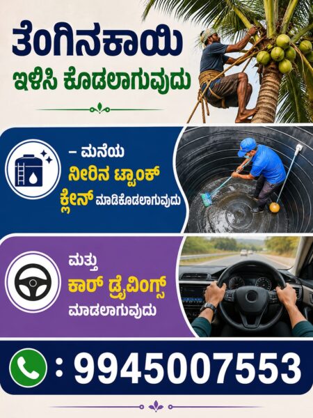 Coconut Harvesting|Water Tank Cleaning