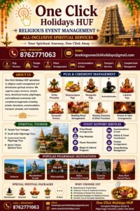 One Click Holidays | Event & Spiritual Services