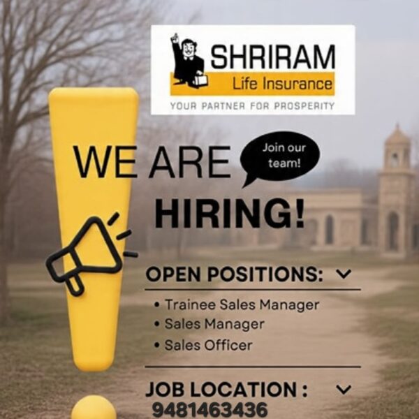 Jobs in Sriram Life Insurance-Part-Full-Time